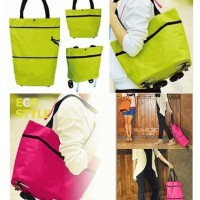 Jual Trolley Shopping travel baggu grab Bag organizer tas kantong belanja Murah