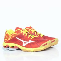 sepatu mizuno wave lightning z low merah
