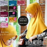 Jilbab Instan Murah Modis Zipol Quail Hijab