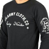kaos lengan panjang/long sleave evil army
