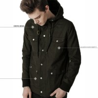 Jual JAKET PARKA ARMY KOREAN STYLE Murah