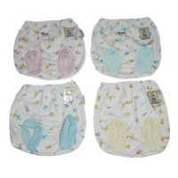 Celana Pop Fluffy Print / Celana Celana Pendek / Pakaian Bayi