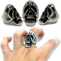 Skull Ring Titanium Keren Cincin Tengkorak Poltergesit Murah BuyMore
