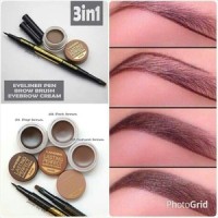 Jual Landbis - Lanbis Eyebrow Gel & Eyeliner + Brush Murah