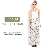 FOREVER 21 FLORAL MAXI DRESS/ pakaian wanita