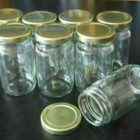 Jual botol/toples jar kaca sambal sambel bumbu selai cake 330mL Murah