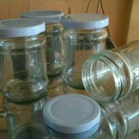 Jual botol/toples jar kaca sambal sambel selai cake 220mL Murah