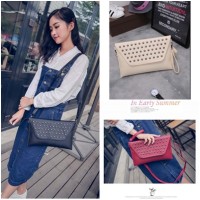 Tas Fashion Wanita Import Clutch Studded bags TF966