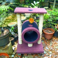 Jual Cat scratching post/Garukan kucing/mainan kucing/Cat condo Murah