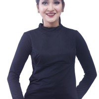 Jual Baju Menyusui Manset Aisha Hitam ukuran LXL Murah
