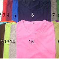 Jual Grosir kaos oblong polos cotton 30s Murah