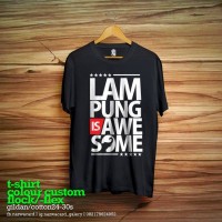 kaos/tshirt/kaos gildan/sablon/polyflex/lampung/custom/distro