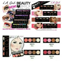 Jual LA GIRL BEAUTY BRICK EYESHADOW and BLUSH COLLECTION Murah