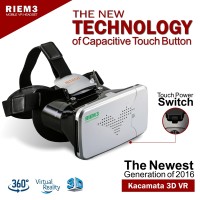 Jual Riem 3 VR Box Cardboard - Kacamata 3D Virtual Reality Murah
