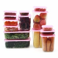 Jual Satu set isi 14 pcs tempat makan Calista Otaru pink Murah