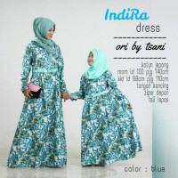 INDIRA DRESS / GAMIS IBU DAN ANAK / GROSIR GAMIS ANAK