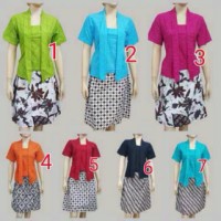 RNB KARTINI JARIK ROK BLUS ETHNIC BATIK JAWA SERAGAM KONDANGAN KUTUBAR