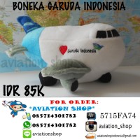 Boneka Pesawat Garuda Indonesia Lion Air Batik Air Citilink