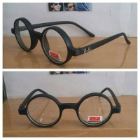 Jual KACAMATA FREM BULAT HITAN Murah