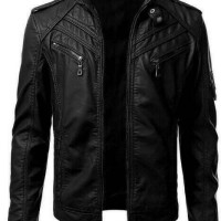 Jual jaket kulit PU / jaket ariel / jaket semi kulit Murah