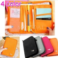 Style Pasport Bag Tas Passport travel organizer wallet card ATM Dompet