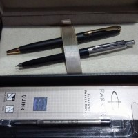 Jual Paket Parker Sonnet M.Black GT BP + Reffil BP Murah
