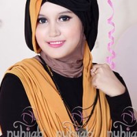 Hijab Pasmina Nuhijab TTS - Black Mustard