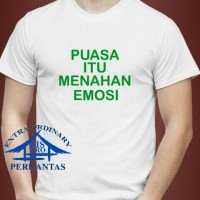 PUASA 326II BAJU KAOS ISLAM MUSLIM PRIA WANITA BUKAN ANAK TERBARU