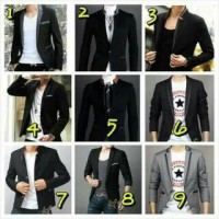 jas blezer pria, blezer korea, blezer cowo murah, jas ekonomis