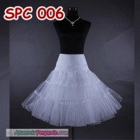 Jual Rok Tutu Rok Pengembang Dress Putih l Rok Petticoat Gaun Pesta-SPC 006 Murah