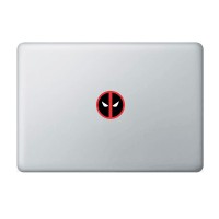 Tokomonster Decal Sticker Deadpool Logo 07 Macbook Pro and Air
