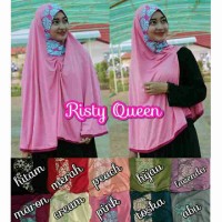 KHIMAR RISTI / JILBAB RISTY / BERGO RENDA RISTY / HIJAB