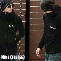 Jual Jaket Black Nike Fleece Hitam Blazer Murah