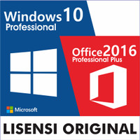 Jual Lisensi Windows 10 Professional + Office Pro Plus 2016 Murah
