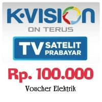 Jual Voucher K-vision 100ribu Murah