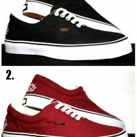Sepatu Casual Vans suicidal Ifc grade orie (warna hitam & merah)