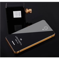 Jual CASING BLACK/GOLD ALUMINIUM XIAOMI REDMI NOTE 2 PRIME BACK/CASE/COVER Murah