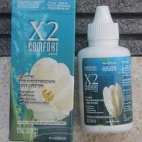 Pembersih Lensa Mata X2 Comfort Cairan Air Softlens Aman Alami