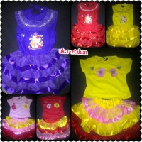 baju bayi perempuan gaun Dress Pesta Anak Dress Tutu Pita Hello Kitty
