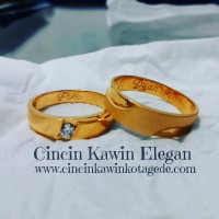 cincin kawin tunangan pernikahan terbaru emas putih