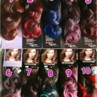 hair clip ombre curly/WIG/KERITING/RAMBUT PALSU