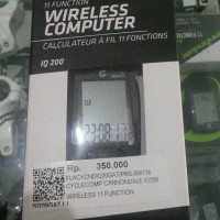 Jual Cyclocomputer Speedometer Cannondale Iq200 Wireless jual cyclocomputer speedometer cannondale iq200 wireless