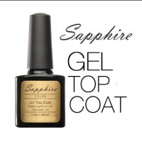 Jual Gel Top coat sapphire / kutek gel / nail art Murah