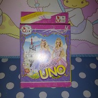 Mainan Unik Hobi Anak Keluarga Kartu UNO Card Fun Family Games Barbie