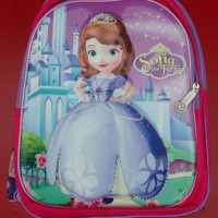 Jual TAS ANAK SEKOLAH TK SD RANSEL SOFIA THE FIRST MUKA TIMBUL 5D Murah