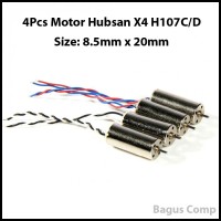 Jual 4Pcs Spare Parts Motor for Hubsan X4 H107C H107D 8.5x20mm Murah