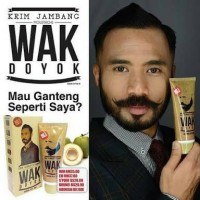 Jual WAK DOYOK - cream penumbuh rambut / kumis / jenggot / alis / bulu Murah