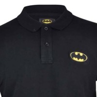 Polo shirt/ Tshirt/ Kaos kerah Batman hitam