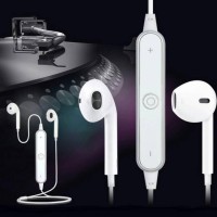Jual Headset Bluetooth 4.1 Sport S6 Handsfree Earphone Headphones Murah