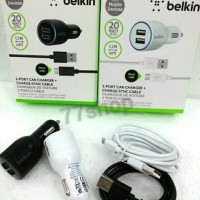 Jual Saver/Charger Mobil Belkin 2 Usb 2A for Micro Murah